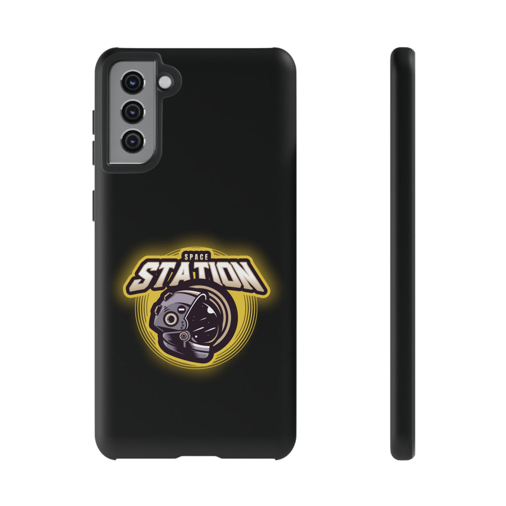 Space Station Astronaut Galaxy Cases