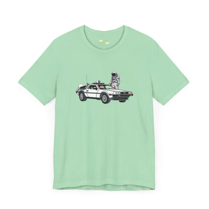 DeLorean Astronaut T-Shirt | Let's Take a Ride Sci-Fi Tee