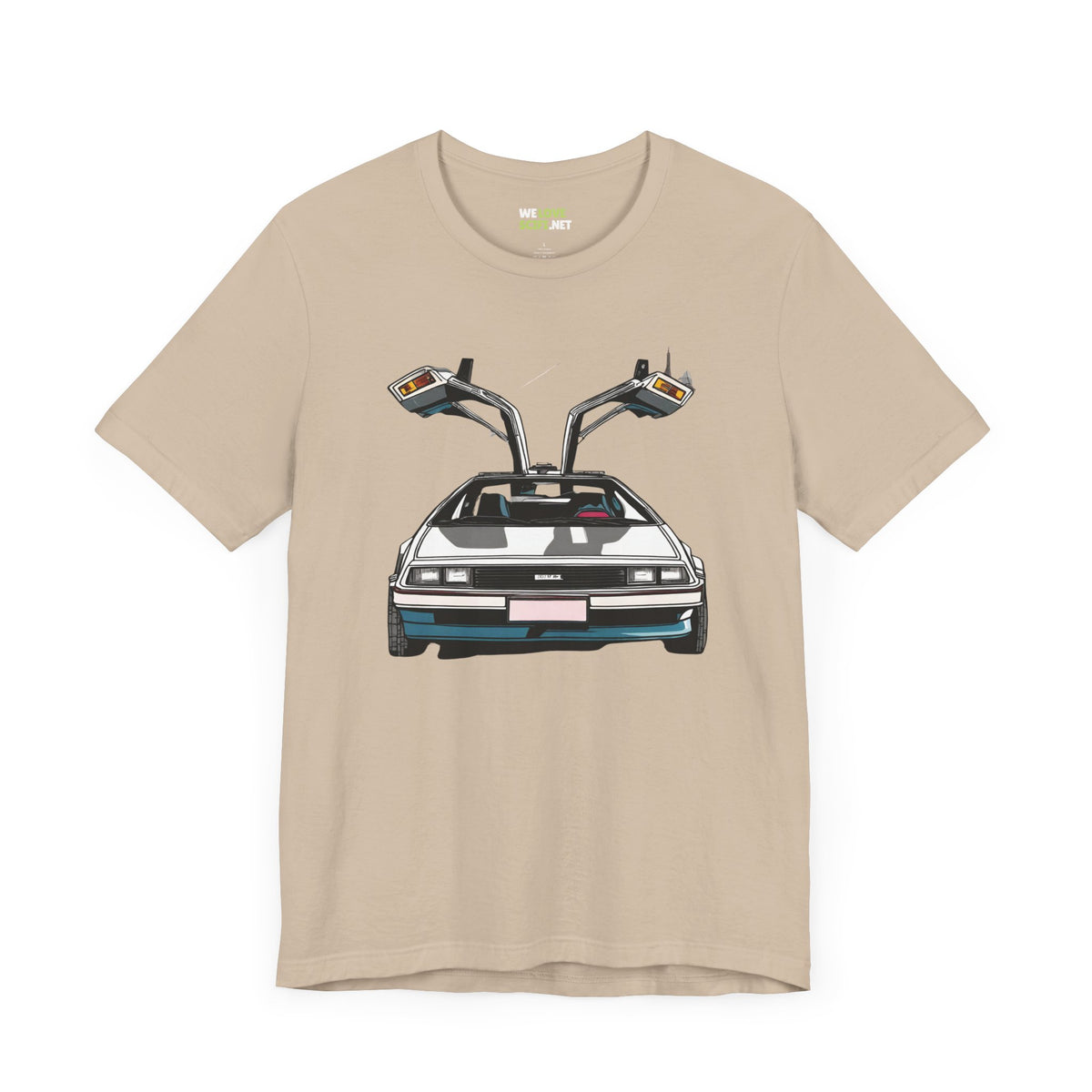 Delorian Sci-Fi T-Shirt | Unique Delorian Sci-Fi Apparel