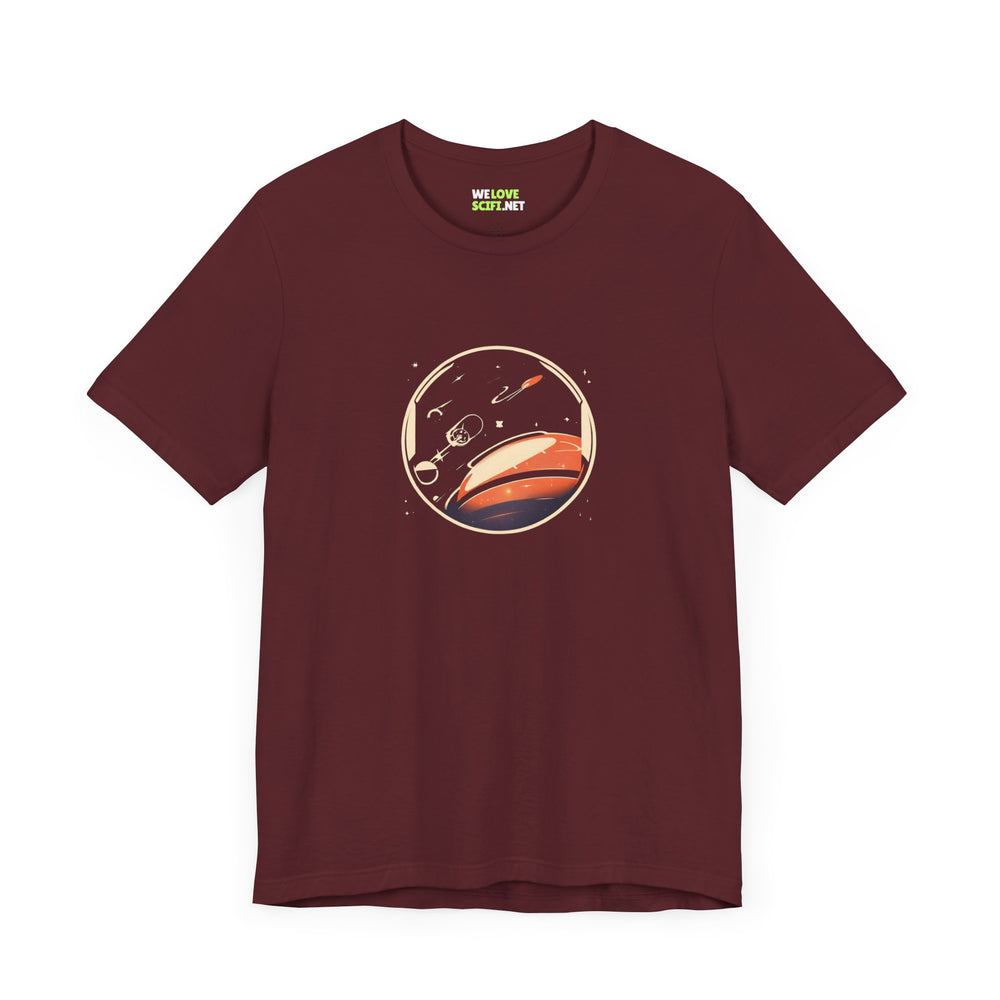 Abort Landing SpaceArt Sci-Fi T-Shirt-welovescifi.net