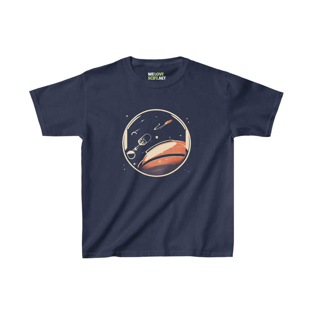 SpaceStation No15 Space Art Kids Heavy Cotton™ Tee