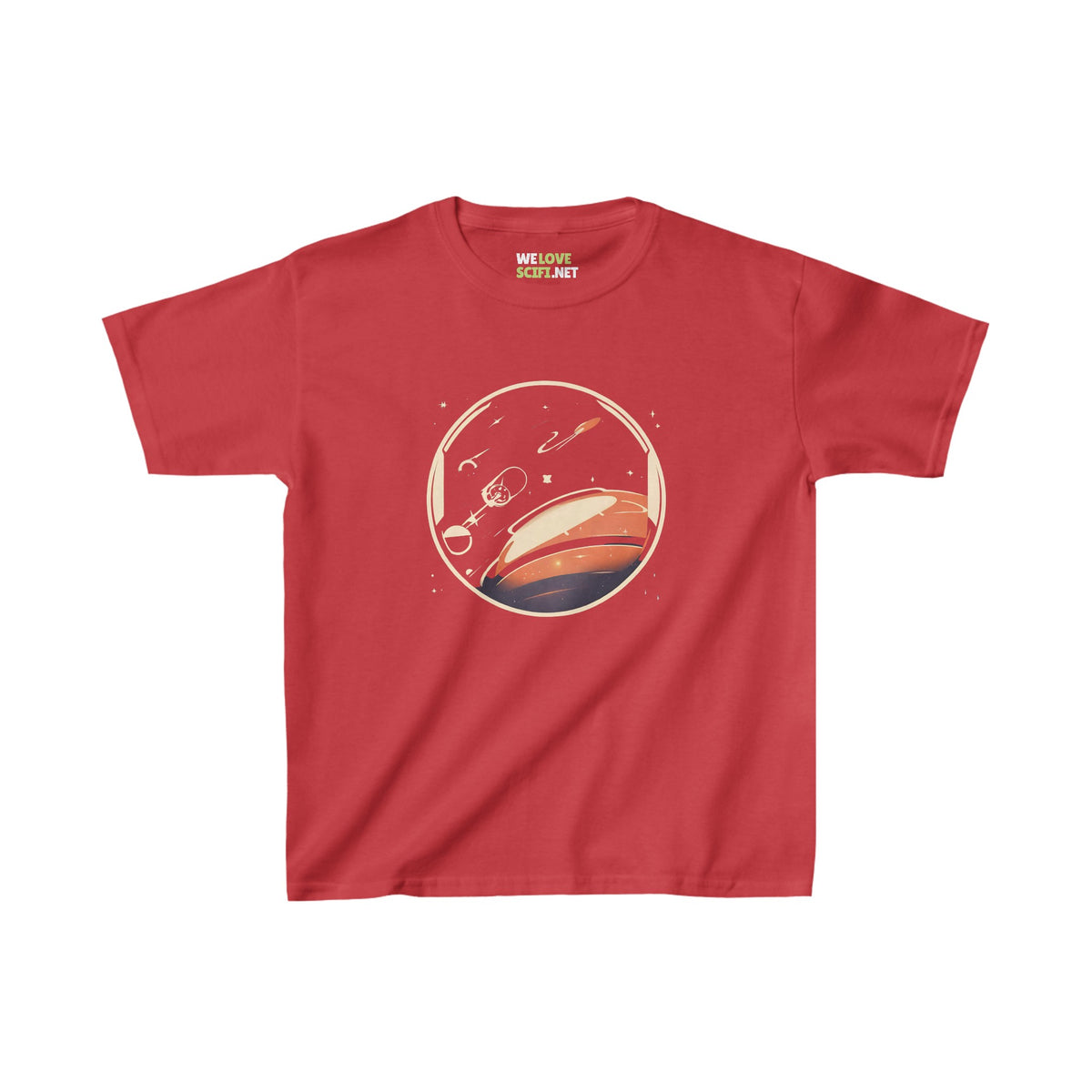 SpaceStation No15 Space Art Kids Heavy Cotton™ Tee