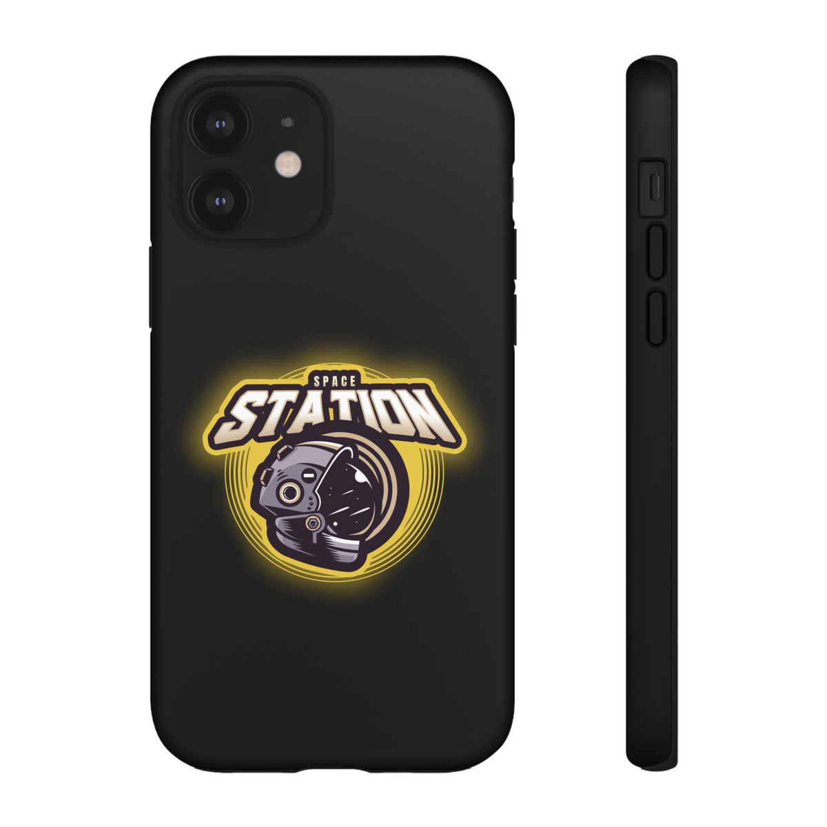 Space Station iPhone Cases Sci-Fi Tough Mobile Protection