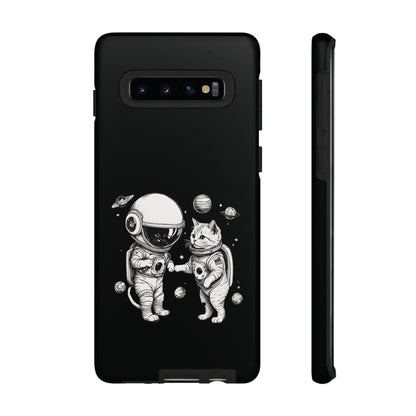 Space Kittie Samsung Galaxy Cases Tough Astronaut Cat Cover