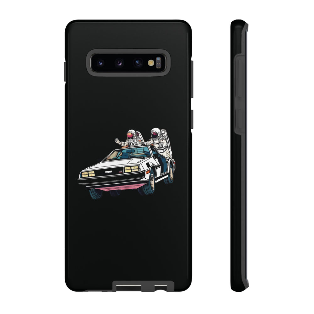 Delorean Party Astronauts Tough Samsung Galaxy Mobile Cases