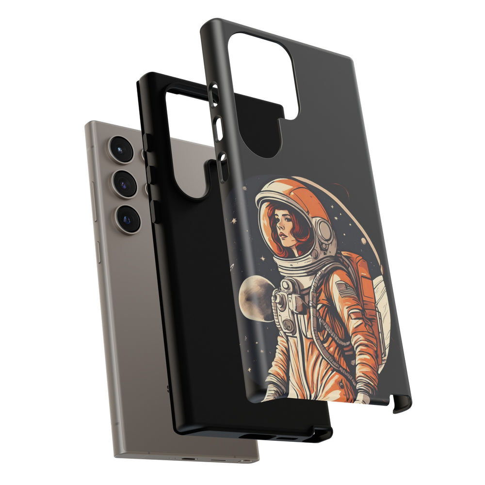 Spacegirl Astronaut Samsung Galaxy Cases