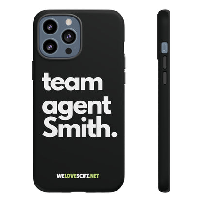 Team Agent Smith Supervillain Tough iPhone Mobile Cases