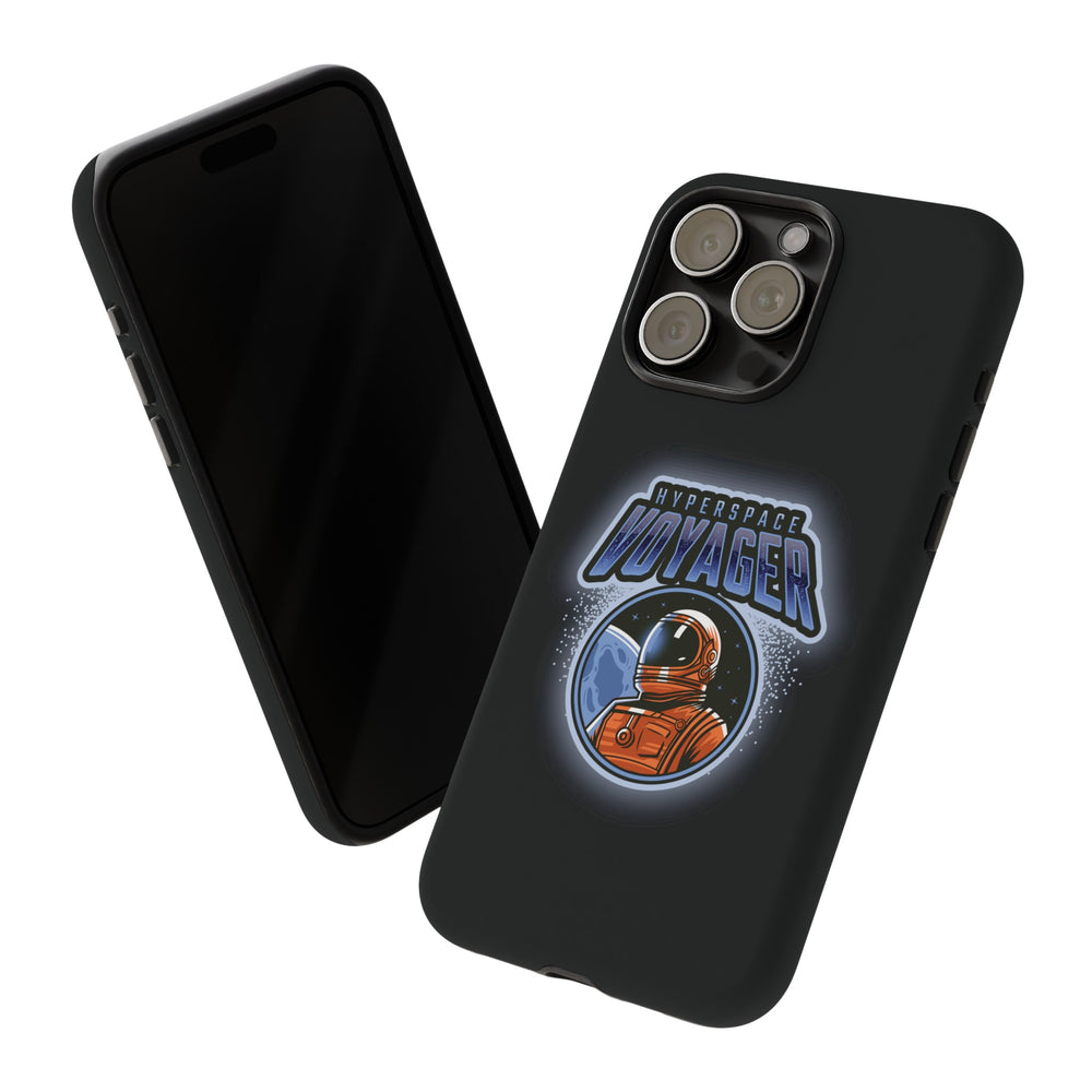 Hyperspace Voyager Astronaut SciFi Tough iPhone Mobile Cases