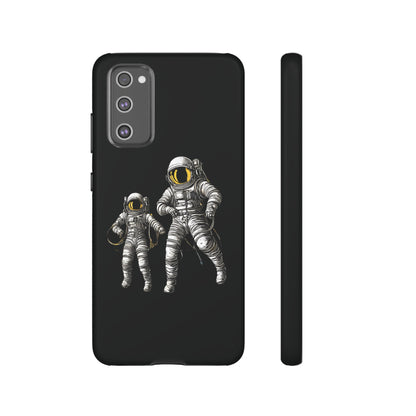 Astronauts Floating Tough Samsung Galaxy Mobile Cases