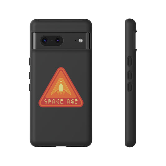 Space Age Retro Sign Sci-Fi Tough Google Pixel Mobile Cases