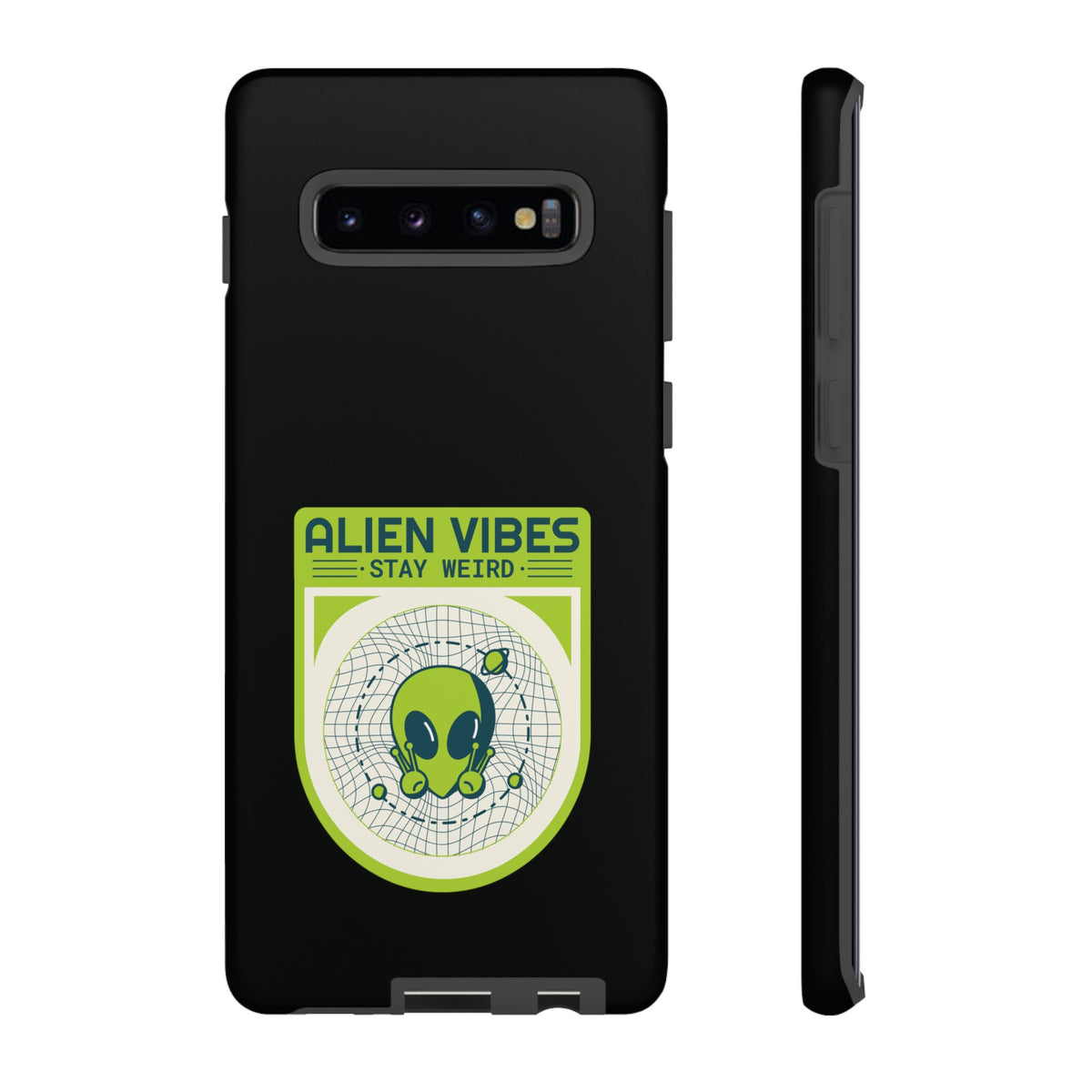 Stay Weird UFO Samsung Galaxy Mobile Cases - We Love Sci-Fi