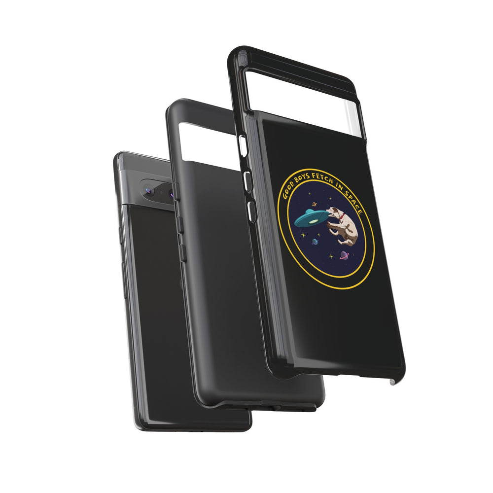 Boy Fetch In Space Dog SciFi Tough Google Pixel Mobile Case