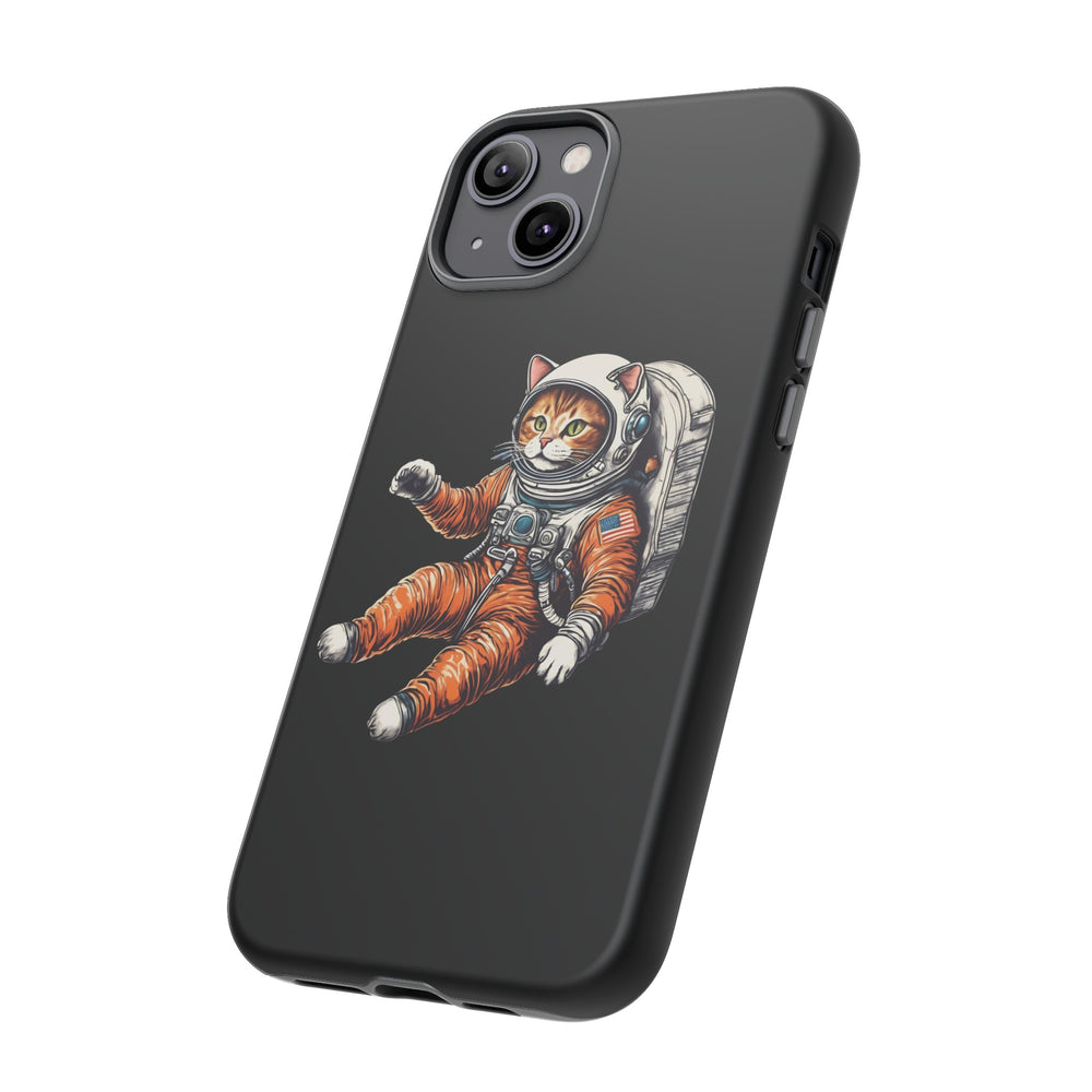 Redhead Spacecat iPhone Case - Tough Astronaut Mobile Cover