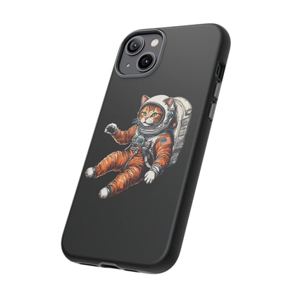 Redhead Spacecat iPhone Case - Tough Astronaut Mobile Cover