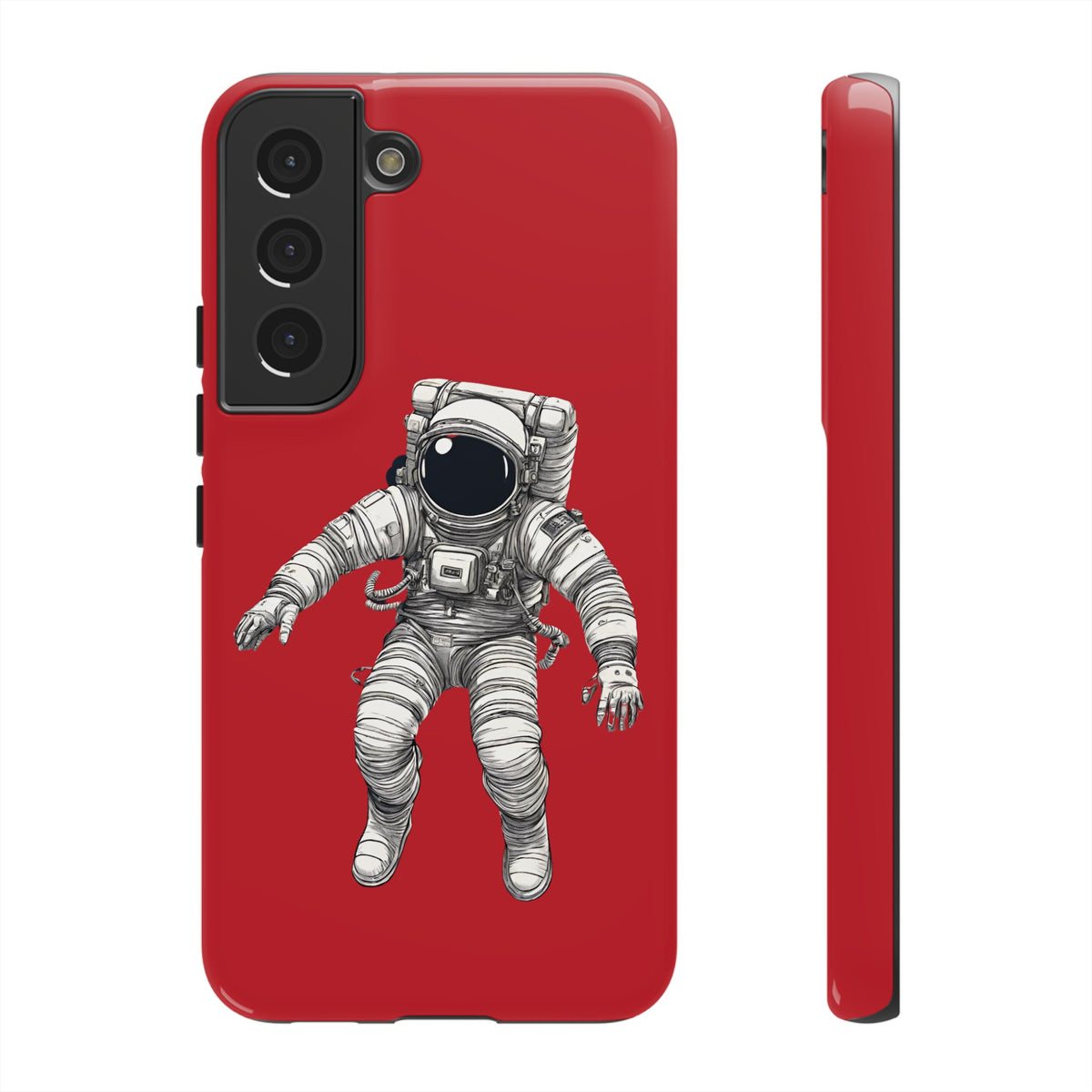 In Between Galaxies Astronaut Tough Galaxy Mobile Cases