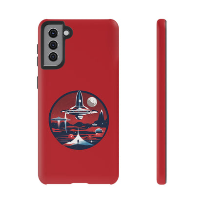 Space Art Mobile Case | Let's Escape Astronaut 