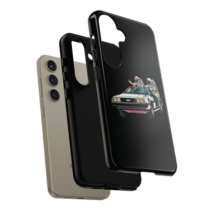 Delorean Party Astronauts Tough Samsung Galaxy Mobile Cases