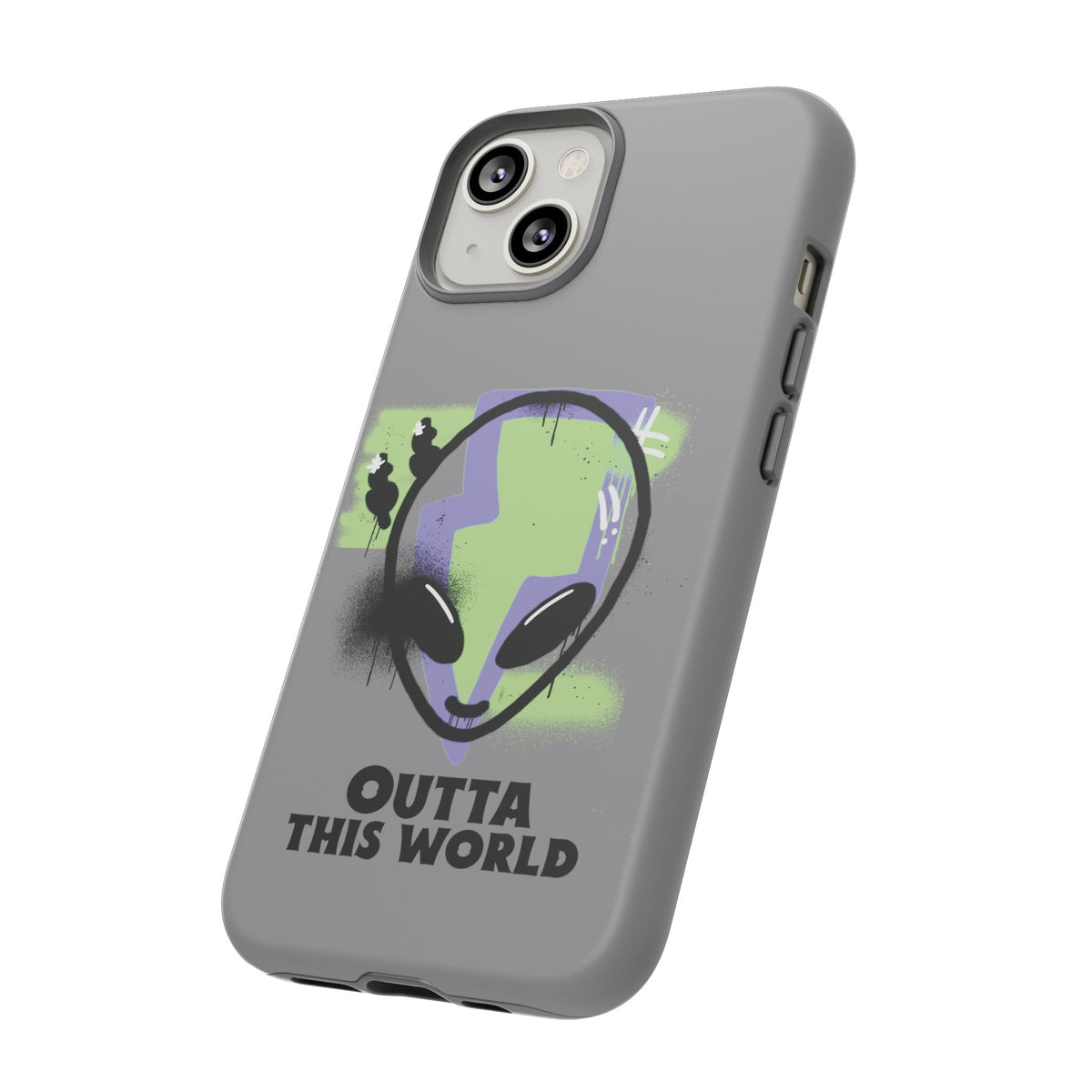 UFO iPhone Case Outta This World Sci-Fi Tough Mobile Cases