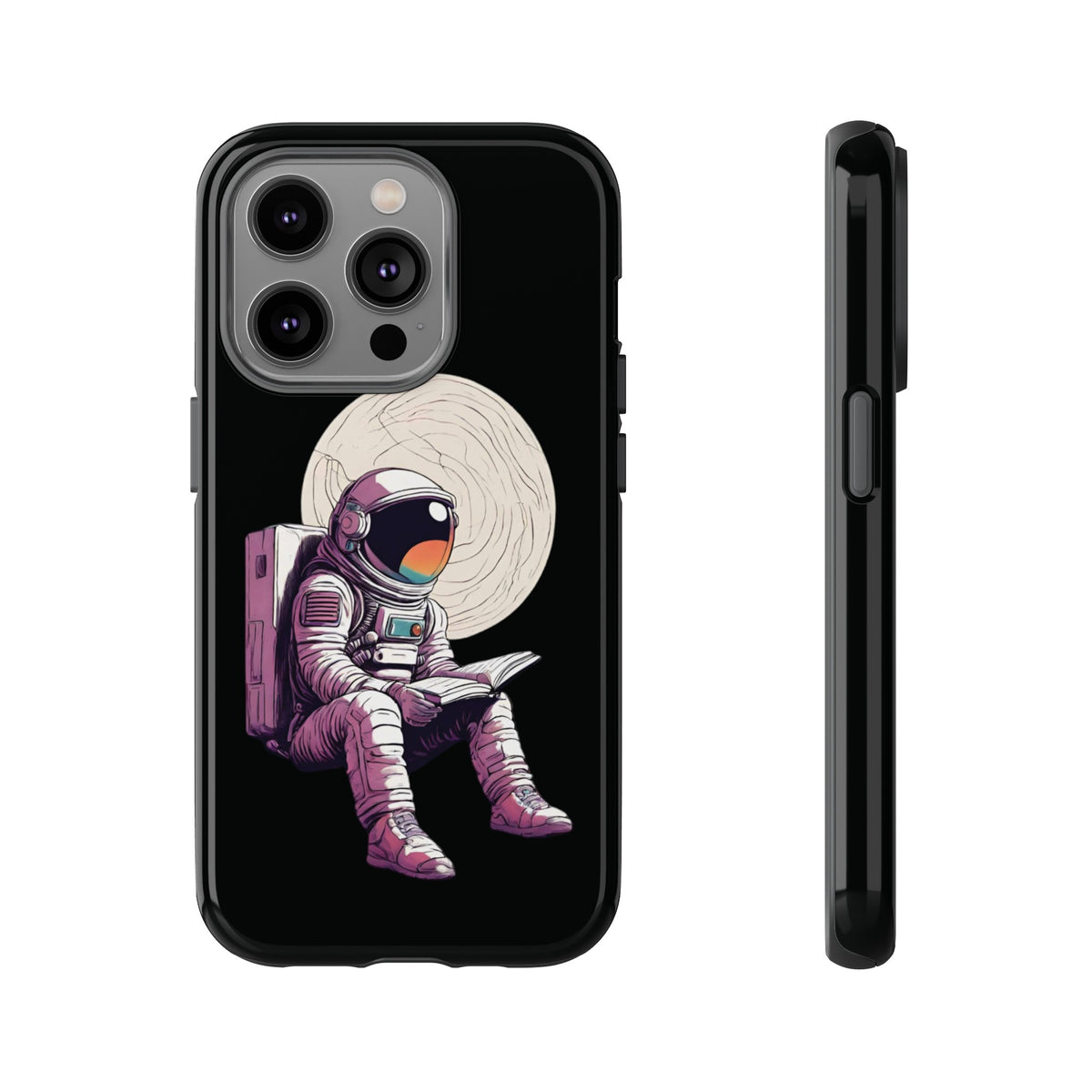 Art Astronaut Tough iPhone Mobile Cases - Read That Book