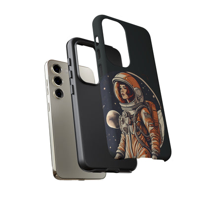 Spacegirl Astronaut Samsung Galaxy Cases