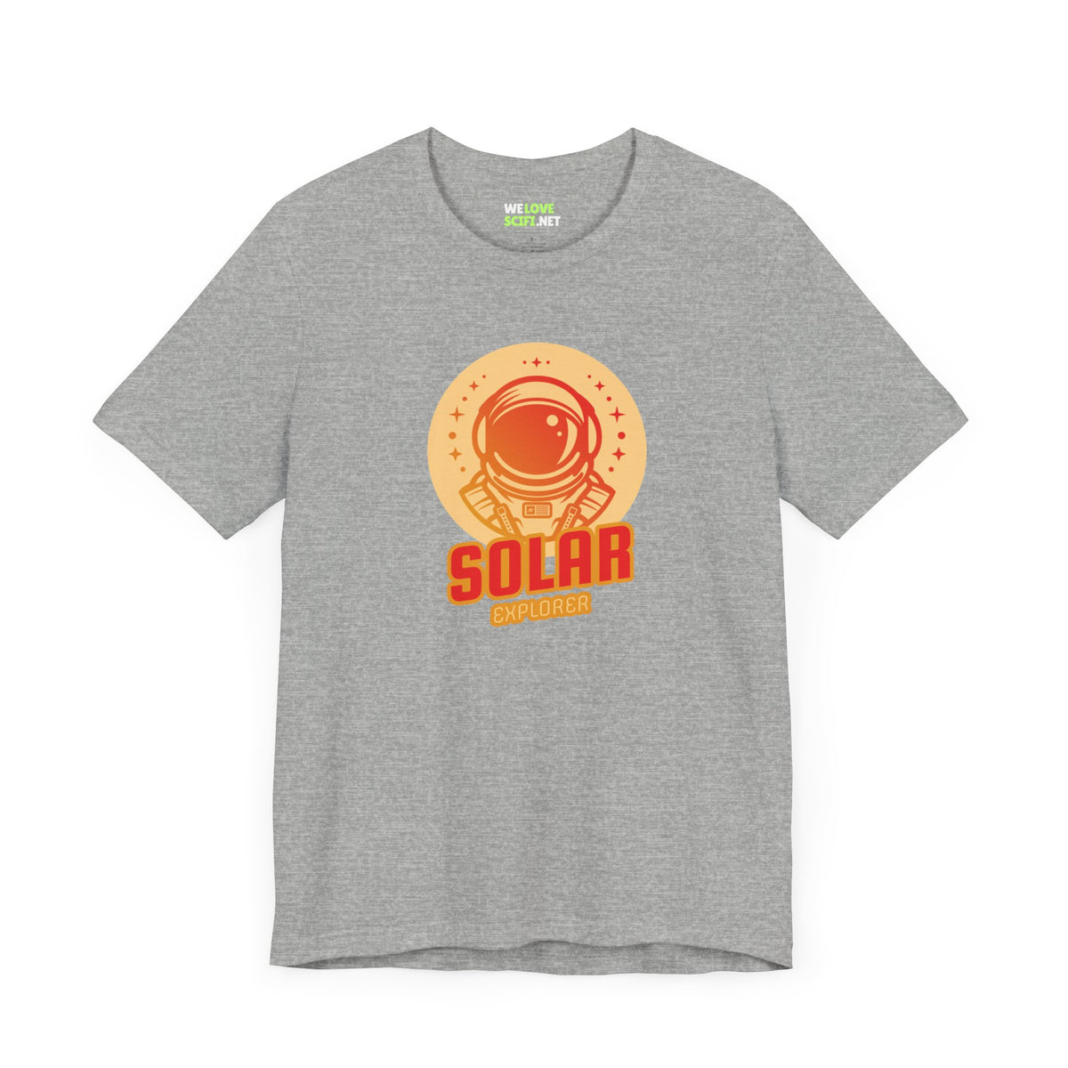 Solar Explorer Astronaut Themed T-Shirt - Sci-Fi Apparel