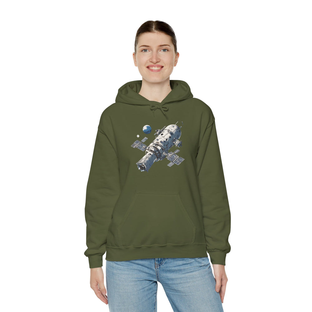 sci-fi hoodie-Spaceship 283 Sci-Fi Hoodie