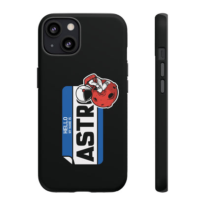 Funny Astronaut iPhone Case Tough & Cool Sci-Fi Mobile Cover