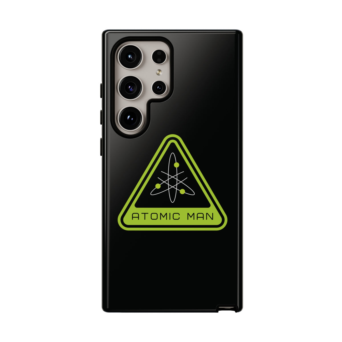 Atomic Man Retro Sign Sci-Fi Samsung Galaxy Mobile Cases