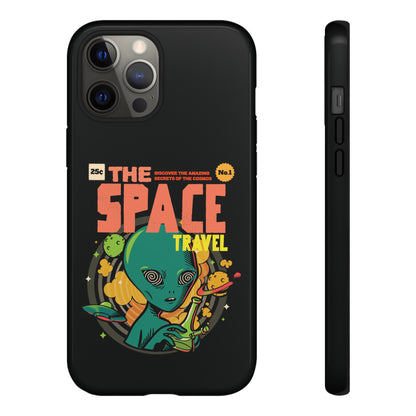 Sci-Fi Phone Case | Space Travel Comic UFO iPhone Cover