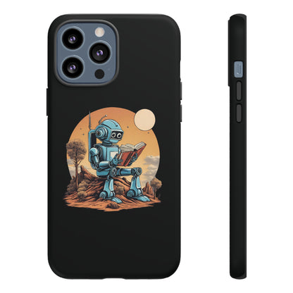 Humans Robot SpaceArt iPhone Cases - Tough Mobile Protection