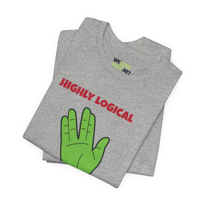 Logical Gift Exchange Funny Spock Christmas Unisex Tee-welovescifi.net