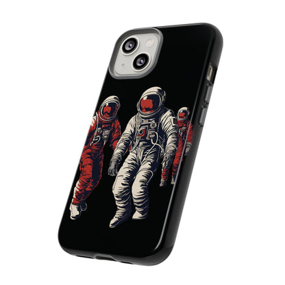 Astronauts In Red Tough iPhone Mobile Cases-welovescifi.net