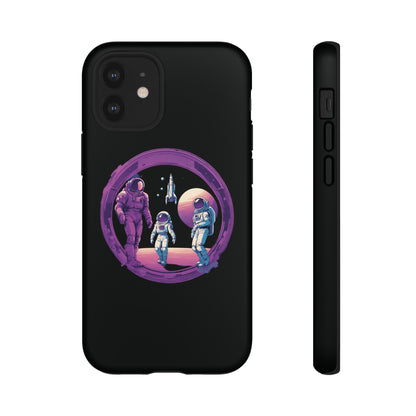 Family Business SpaceArt Sci-Fi Tough iPhone Mobile Cases