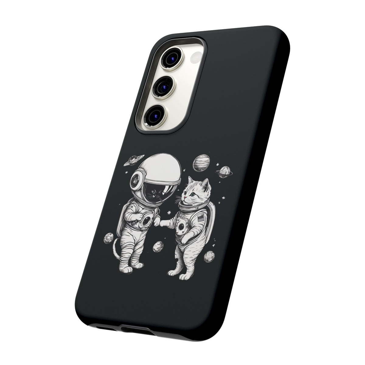 Space Kittie Samsung Galaxy Cases Tough Astronaut Cat Cover