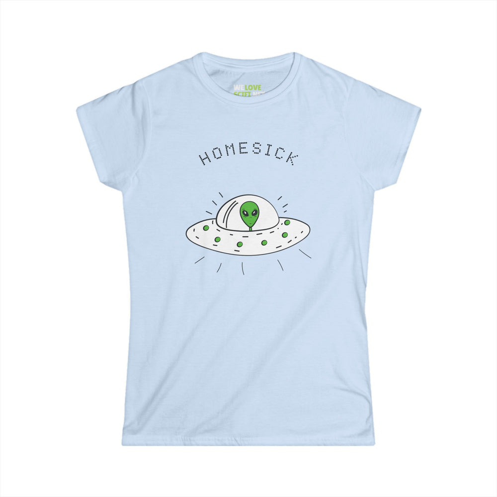 woman's tee-Homesick Funny UFO Woman's Tee-welovescifi.net