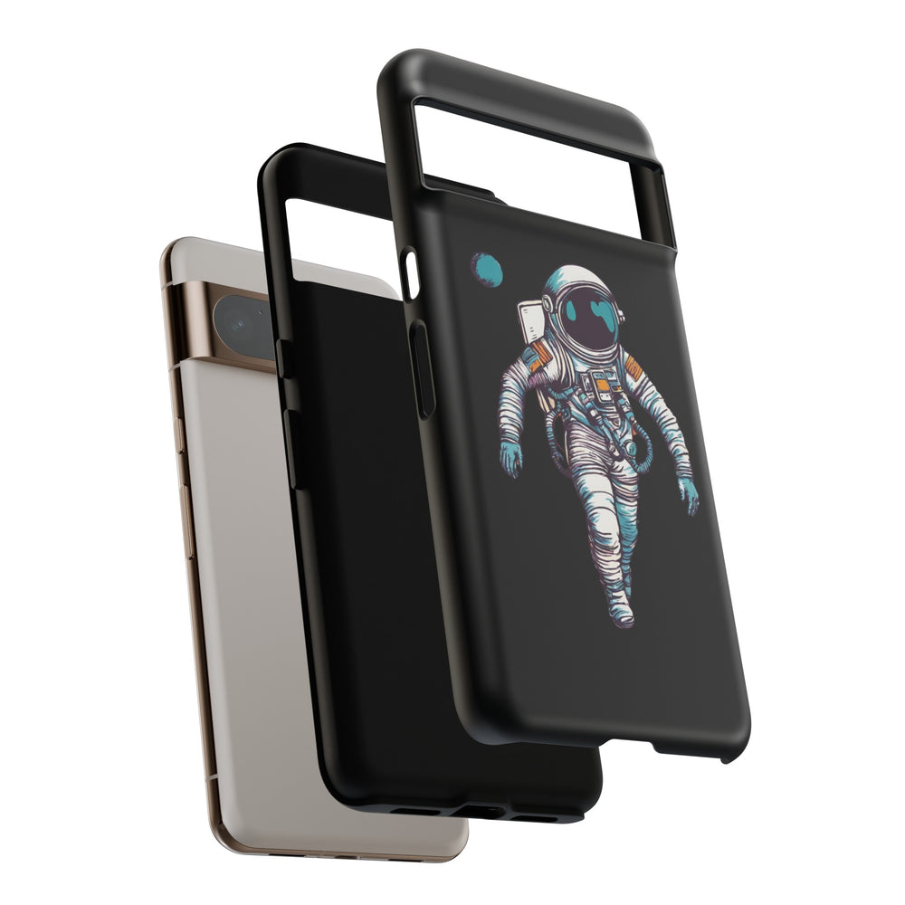 Mini-me Astronaut Spaceart Tough Google Pixel Mobile Cases