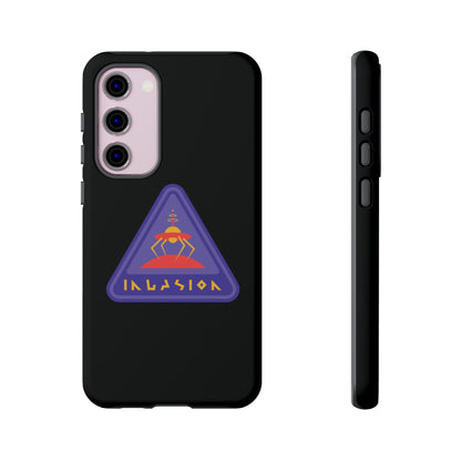 Retro Sci-Fi Galaxy Mobile Case | Invasion Retro Tough Cover