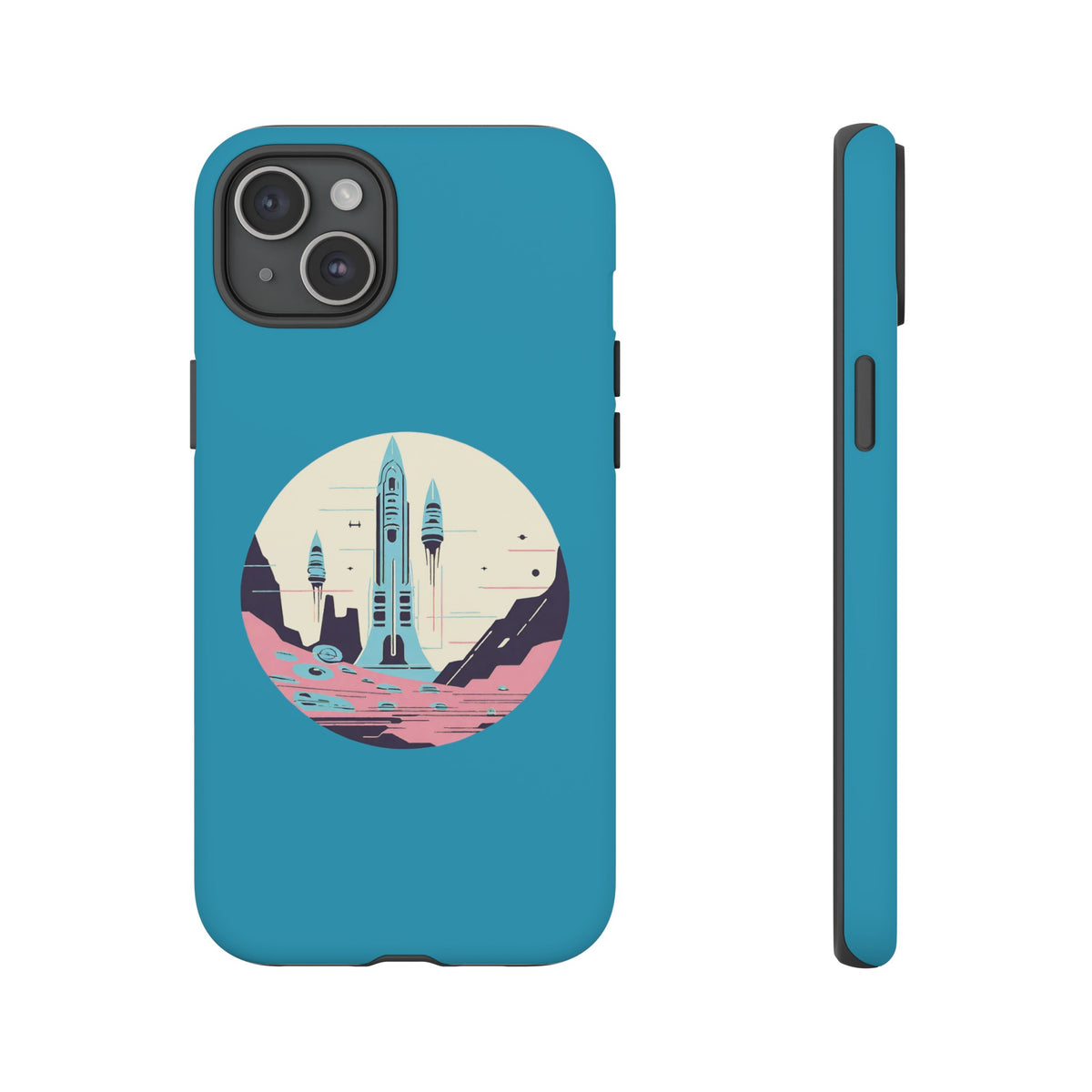 Space Art iPhone Case - Tough Sci-Fi Mobile Cover | Liftoff