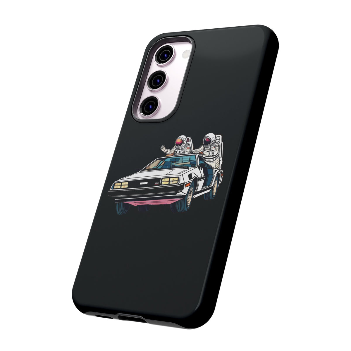 Delorean Party Astronauts Tough Samsung Galaxy Mobile Cases