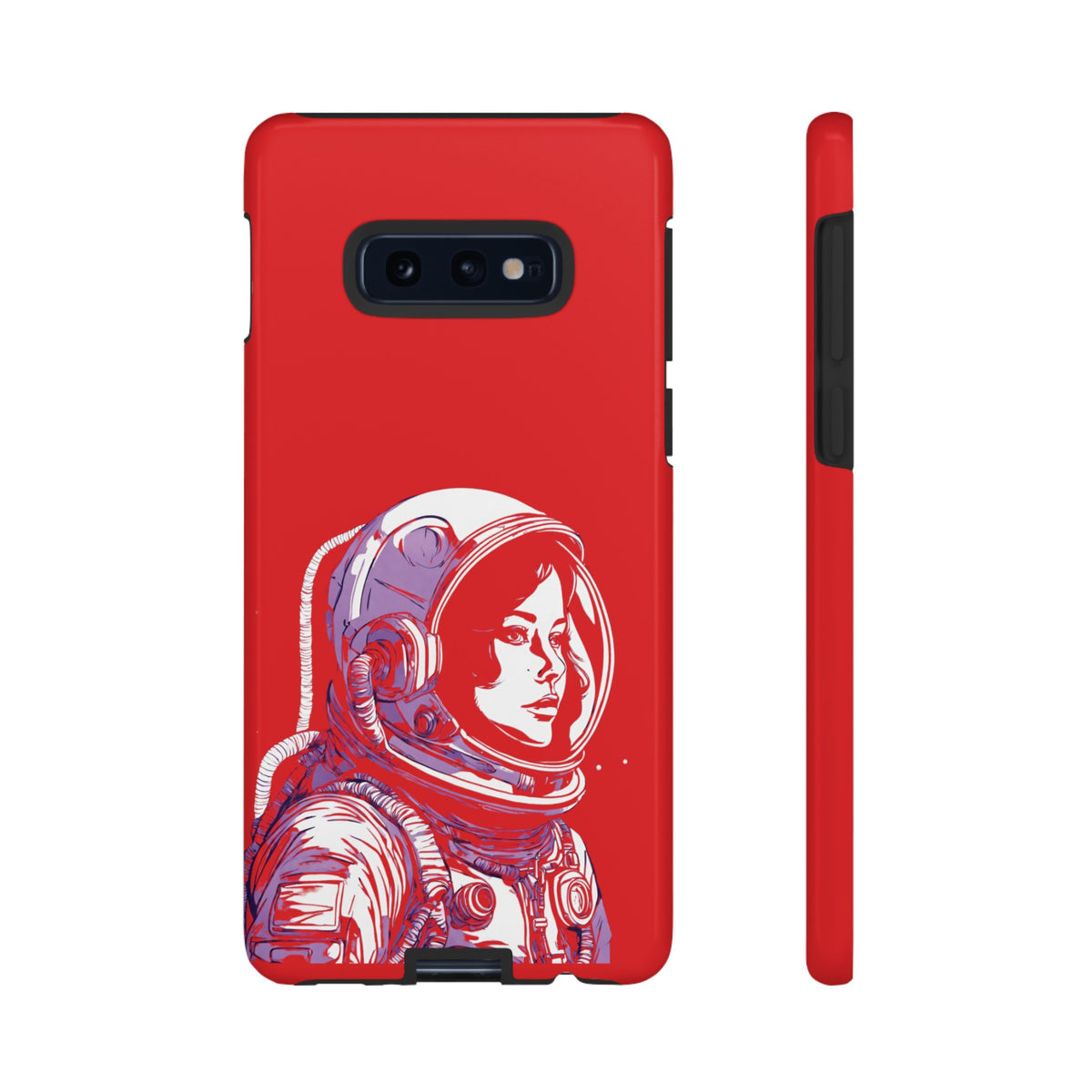 Duotone SpaceGirl SpaceArt Tough Samsung Galaxy Mobile Cases