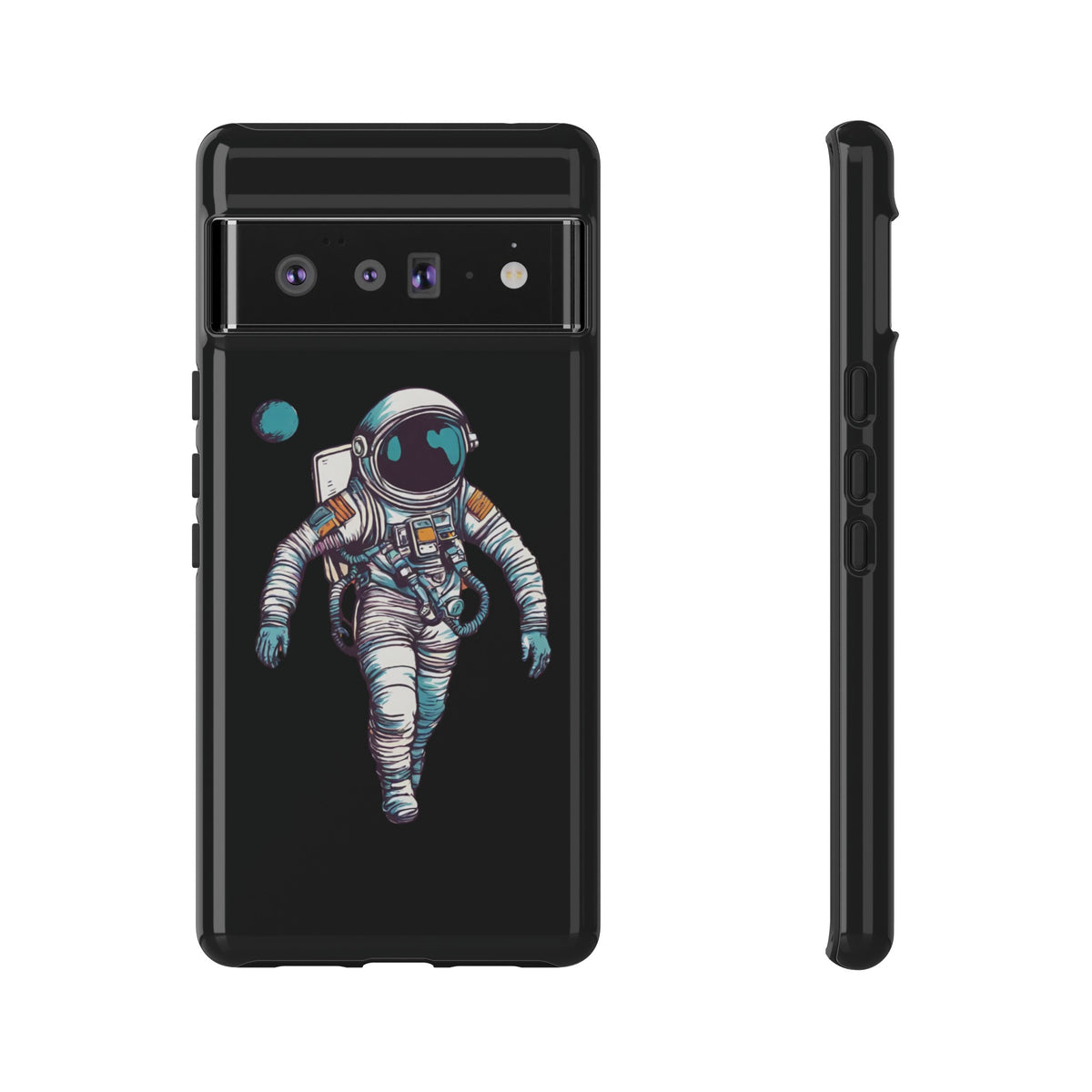 Mini-me Astronaut Spaceart Tough Google Pixel Mobile Cases