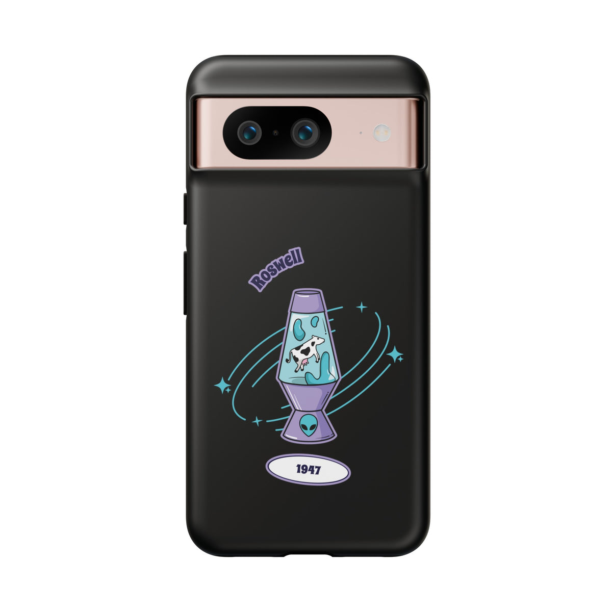 Funny Sci-Fi Google Pixel Mobile Cases | Rosswell Cow