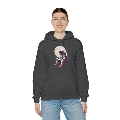 Astronaut Space Art Hoodie | Read That Book Sci-Fi Apparel