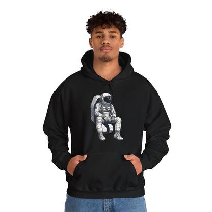 astronaut space art hoodie-Astronaut SpaceArt Sci-Fi Hoodie