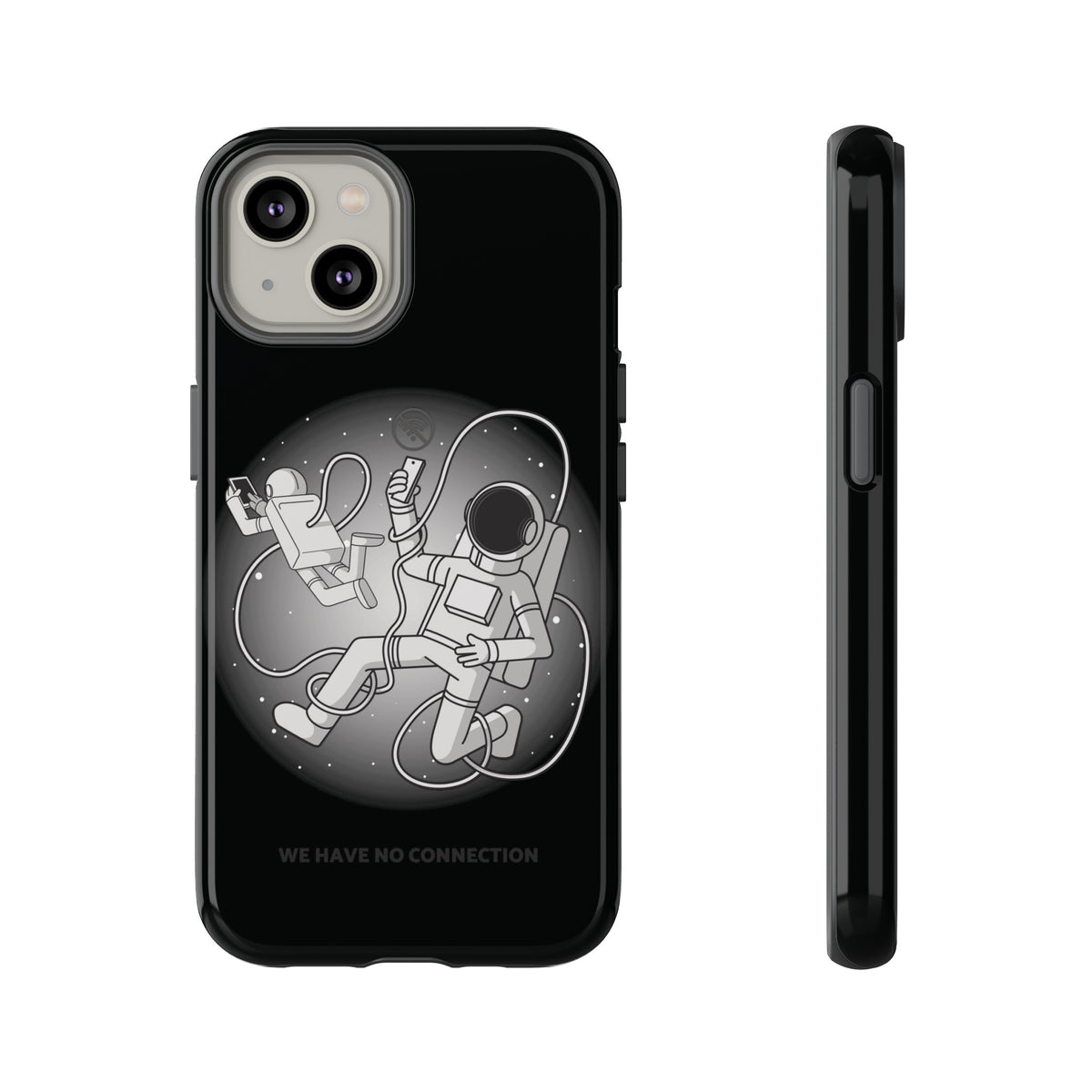 Funny Astronaut iPhone Case | Sci-Fi Tough Mobile Cover