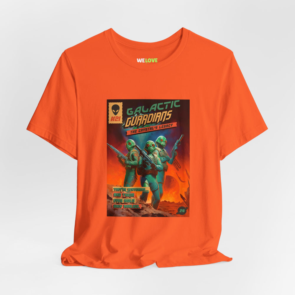 Galactic Guardians Retro Sci-Fi T-Shirt-welovescifi.net