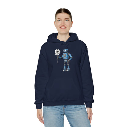 Robot Space Art Hoodie | Maybe Baby Sci-Fi Hoodie