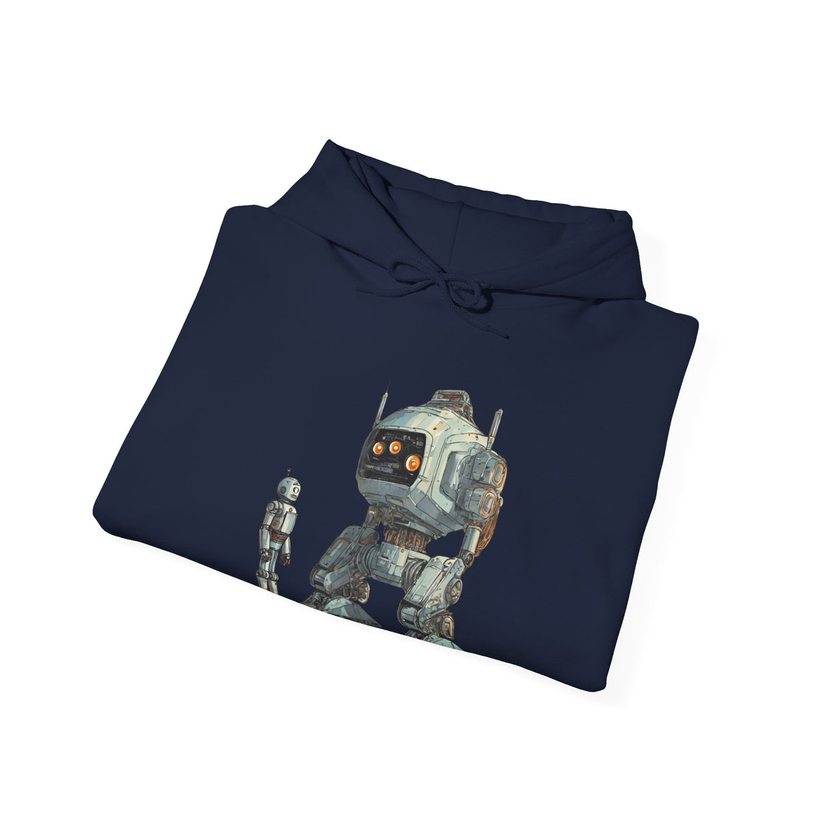 Let's Be Friends Robot Space Hoodie - Sci-Fi Art WeLoveSciFi