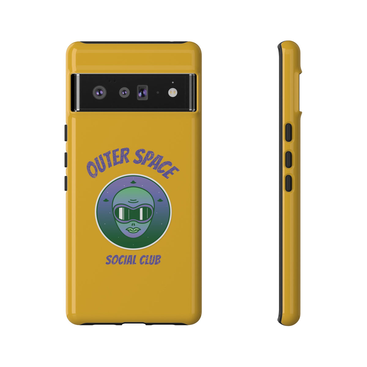 Outer Space Club Sci-Fi Tough Google Pixel Mobile Cases