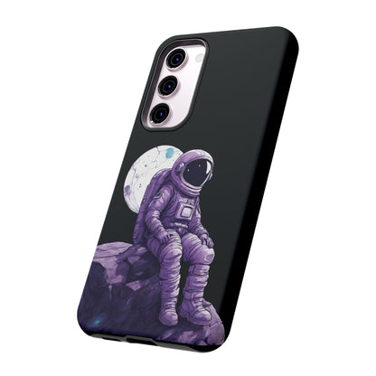 Art Samsung Galaxy Mobile Cases Still Waiting Astronaut